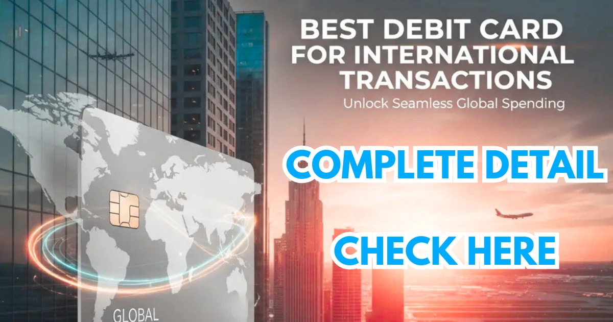 Best Debit Card for International Transactions To Consider