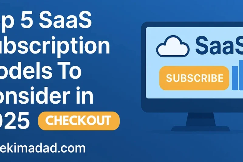 Top 5 SaaS Subscription Models To Consider in 2025